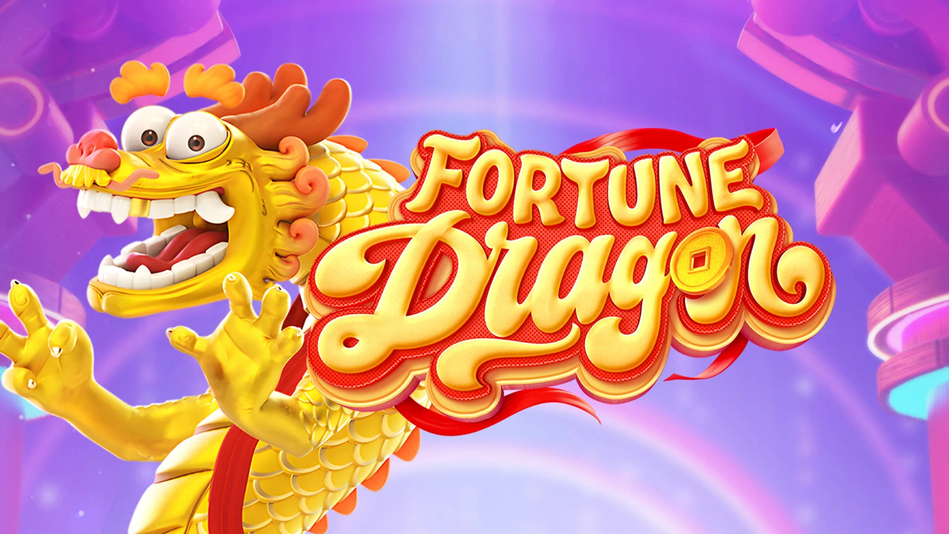 Fortune Dragon slot artwork with a green dragon by PG Soft